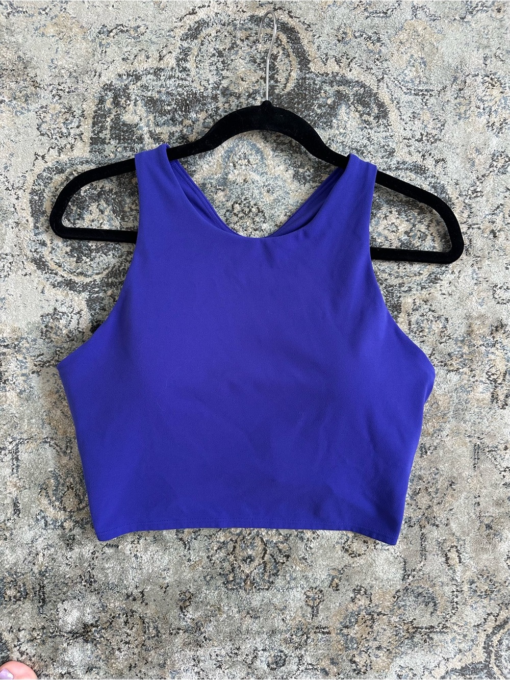 Athleta Purple Conscious Crop Tank Top XL